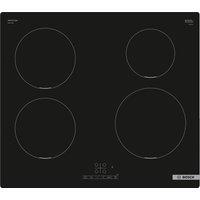 Bosch PUE611BB5B Series 4 60cm Frameless Electric Induction Hob in Bla