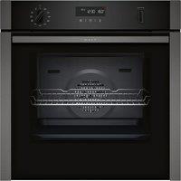 Neff B6ACH7HG0B N50 Built In Electric Pyrolytic Oven in Black 71L S H