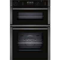 Neff U2ACM7HG0B N50 Built In Pyrolytic Double Electric Oven in Black w