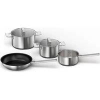 Neff Z9404SE0 4 Piece Induction Pot Pan Set in Stainless Steel