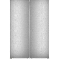 Liebherr XRFSF5220 American Fridge Freezer in Silver Frost Free
