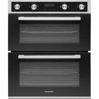 Montpellier DO3550UB Built Under Electric Double Oven in Black A A Rat