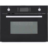 Montpellier MWBIC74B Built In Combi Microwave Oven in Black 900W 44L