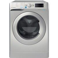 Indesit BDE86436XSUK Washer Dryer in Silver 1400 Spin 8kg 6kg D Rated