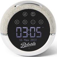 Roberts ZENPLUS W Zen Plus DAB Clock Radio in White Device Charging