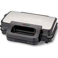Tower T27031 Deep Fill Sandwich Maker in Black Silver