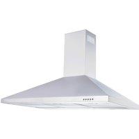 Culina UBSCH100SS 100cm Chimney Hood in St Steel 3 Speed Fan