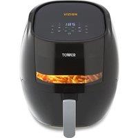 Tower T17072 7L VORTX Single Zone Digital Air Fryer Vizion Window