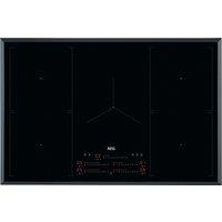 AEG IKS8575XFB 6000 Series 78cm 5 Zone Induction Hob in Black