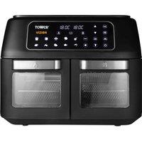 Tower T17102 11L VORTX Dual Zone Air Fryer with Vizion Windows