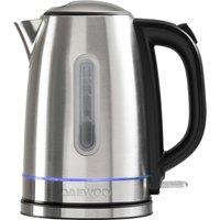 Daewoo SDA2544GE Edinburg Corless Jug Kettle in St Steel 1 7L 3kW