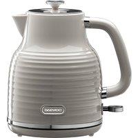 Daewoo SDA2482GE Sienna Cordless Jug Kettle in Taupe 1 7L 3kW