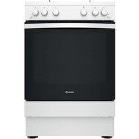 Indesit IS67G1PMW 60cm Single Oven Gas Cooker in White 71 Litre