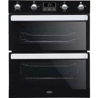 Belling 444444784 70cm Built Under Electric Double Oven Black