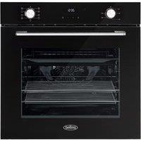 Belling 444411400 Built In Electric Single Oven in Black 72L