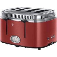 Russell Hobbs 21690 4 Slice Retro Toaster in Red