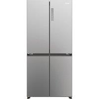 Haier HCR3818ENMM American Fridge Freezer in Stainless Steel Frost Fre