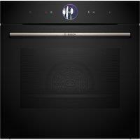 Bosch HSG7364B1B Series 8 Built In Electric Oven Black 71L H C