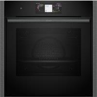 Neff B64CT73G0B N90 Built In Electric Pyrolytic Oven Black 71L S H