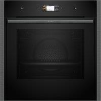 Neff B64CS71G0B N90 Built In Electric Pyrolytic Oven Black 71L S H