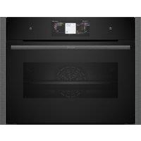 Neff C24FT53G0B N90 Built In Compact Oven with Steam in Black with Gra