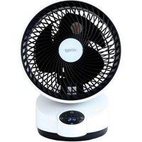 Igenix IGFD4010W 10 Inch Desk Fan in White Remote Control LED Display