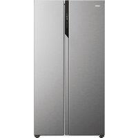 Haier HSR5918DNMP American Fridge Freezer in Platinum Inox Frost Free