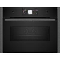 Neff C24MT73G0B N90 Built In Compact Oven Microwave In Black with Grap