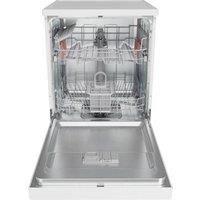 Hotpoint H2FHL626 60cm Dishwasher in White 14 Place Setting E Rated