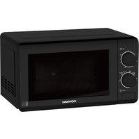 Daewoo SDA2161DD Microwave Oven in Black 20L 700W Manual Controls