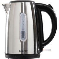 Daewoo SDA2079GE KENSINGTON Jug Kettle in Polished Steel 1 7L 3kW