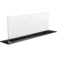 Neff I88WMM1S7B N90 80cm DownDraft Cooker Hood in Black Clear Glass