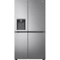 LG GSLV70PZTD American Fridge Freezer in Shiny Steel with Ice Water Pl