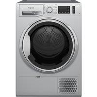 Hotpoint NTM1192SSK 9kg Heat Pump Condenser Dryer in Silver A Rated