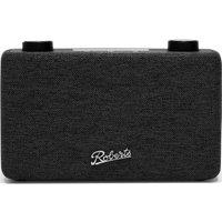 Roberts PLAYFMBK FM MW LW Compact Portable Digital Radio in Black