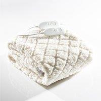Daewoo HEA1835GE Premium Fleeced Double Heated Fitted Blanket