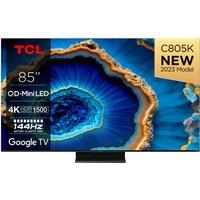 TCL 85C805K 85 4K HDR UHD Smart Mini LED TV Dolby Vision IQ Atmos