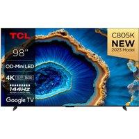 TCL 98C805K 98 4K HDR UHD Smart Mini LED TV Dolby Vision IQ Atmos