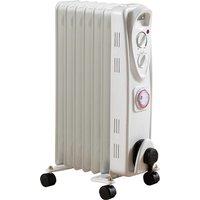 Daewoo HEA1894GE 1500W Oil Filled Radiator with 24 Hour Timer