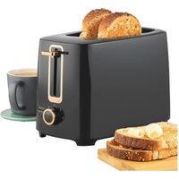 Progress EK5037P Renaissance 2 Slice Toaster in Black and Gold