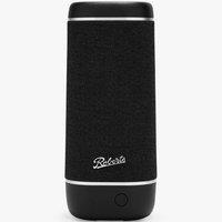 Roberts REUNIONBK Reunion Portable Waterproof Bluetooth Speaker in Bla