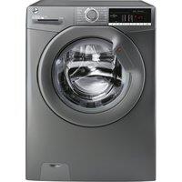 Hoover H3W49TAGG4 Washing Machine in Graphite 1400rpm 9Kg B Rated NFC