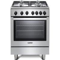 Delonghi DSC626G 60cm Modern Single Cavity Gas Cooker in St Steel