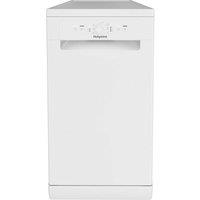 Hotpoint HF9E1B19UK 45cm Slimline Dishwasher White 9 Place Setting F R