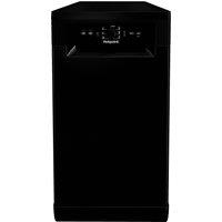 Hotpoint HF9E1B19BUK 45cm Slimline Dishwasher Black 9 Place Setting F