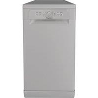 Hotpoint HF9E1B19SUK 45cm Slimline Dishwasher Silver 9 Place Setting F