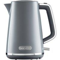 Daewoo SDA2631GE Sterling Cordless Jug Kettle Grey 1 7L 3kW