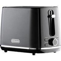 Daewoo SDA2627GE Sterling 2 Slice Toaster in Black