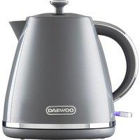 Daewoo SDA2625GE Sterling Cordless Pyramid Kettle Grey 1 7L 3kW