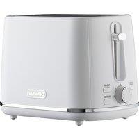 Daewoo SDA2626GE Sterling 2 Slice Toaster in White